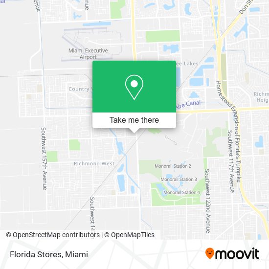 Mapa de Florida Stores