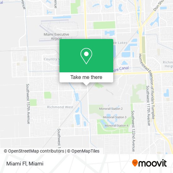 Miami Fl map