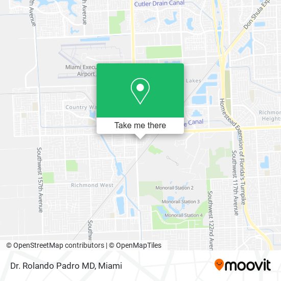 Dr. Rolando Padro MD map