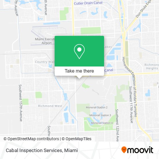 Mapa de Cabal Inspection Services