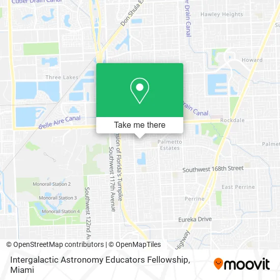 Intergalactic Astronomy Educators Fellowship map