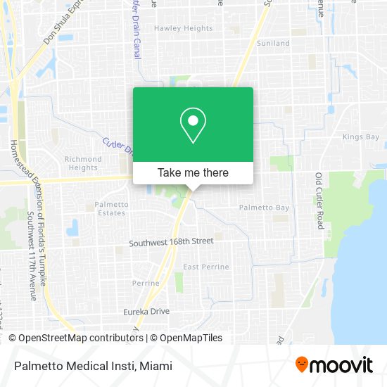 Palmetto Medical Insti map