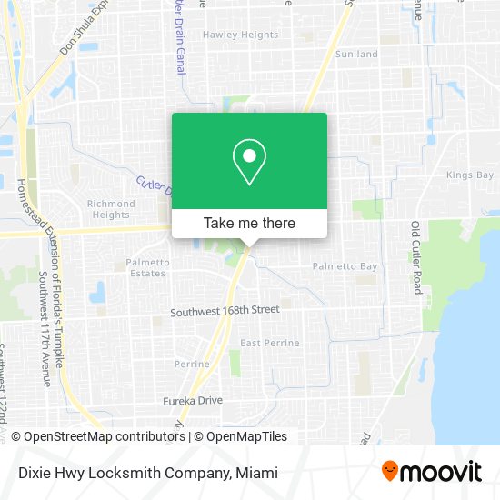 Dixie Hwy Locksmith Company map