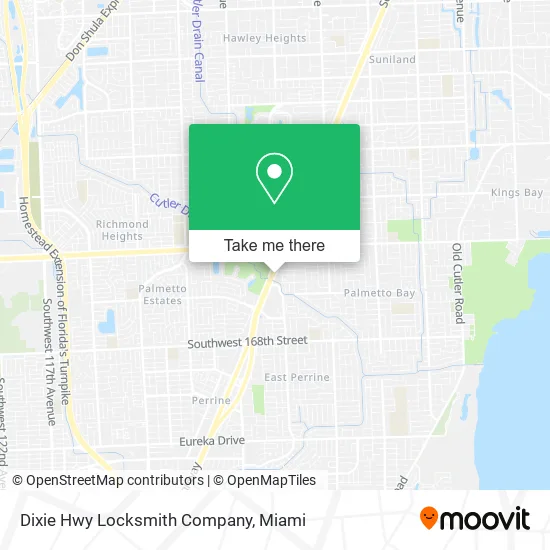 Dixie Hwy Locksmith Company map
