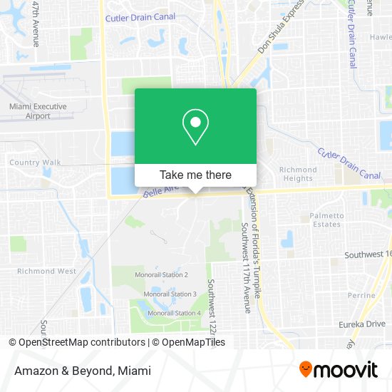 Mapa de Amazon & Beyond
