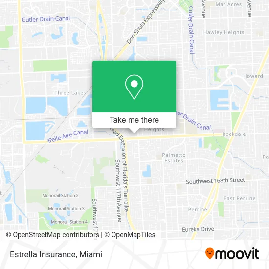 Estrella Insurance map