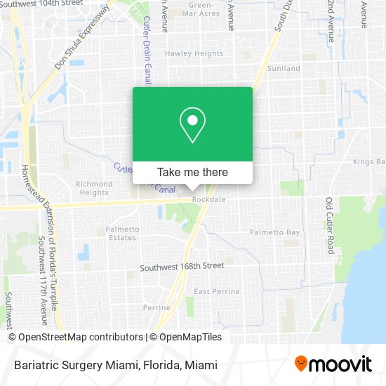 Bariatric Surgery Miami, Florida map