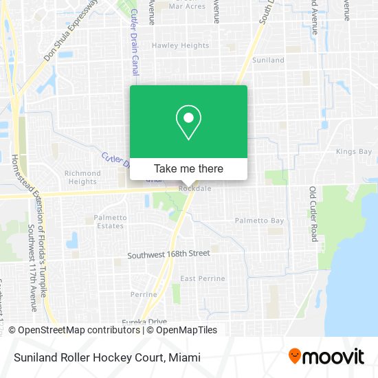 Mapa de Suniland Roller Hockey Court
