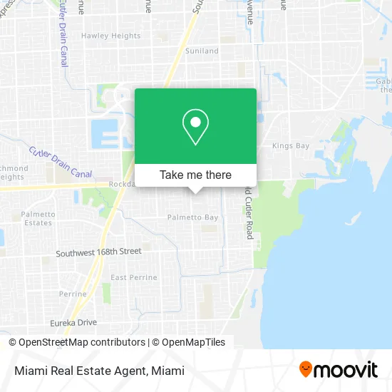 Miami Real Estate Agent map