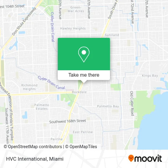 HVC International map