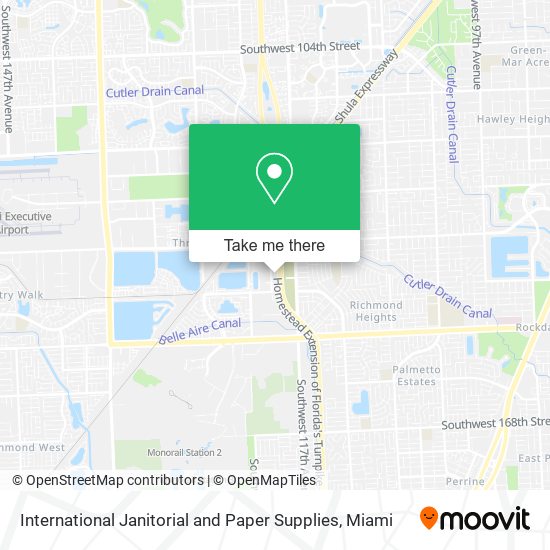 International Janitorial and Paper Supplies map
