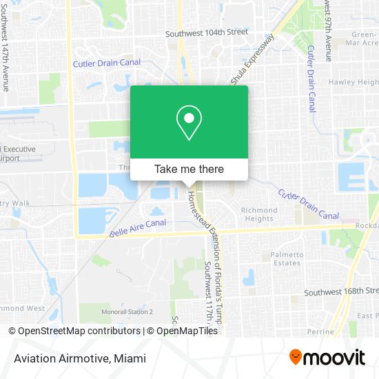 Mapa de Aviation Airmotive