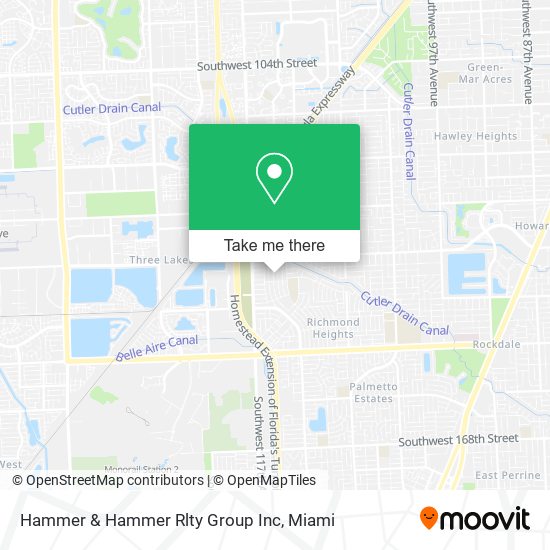 Mapa de Hammer & Hammer Rlty Group Inc