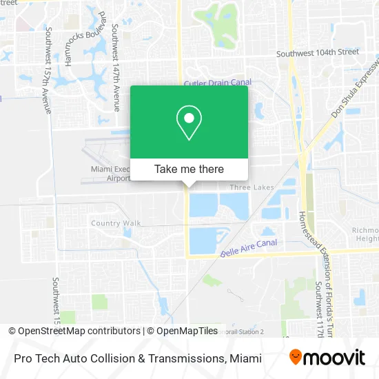 Pro Tech Auto Collision & Transmissions map