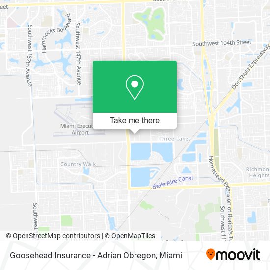 Goosehead Insurance - Adrian Obregon map