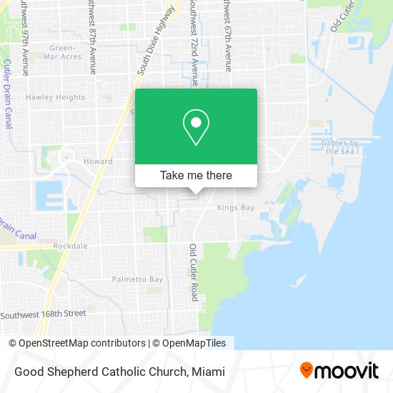 Good Shepherd Catholic Church map