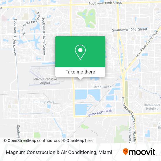 Magnum Construction & Air Conditioning map