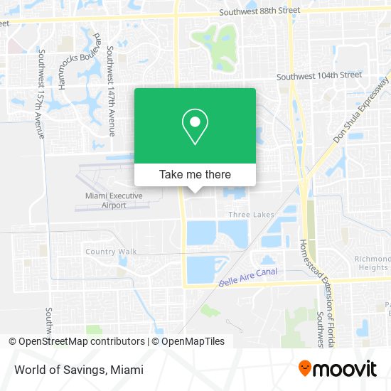 Mapa de World of Savings