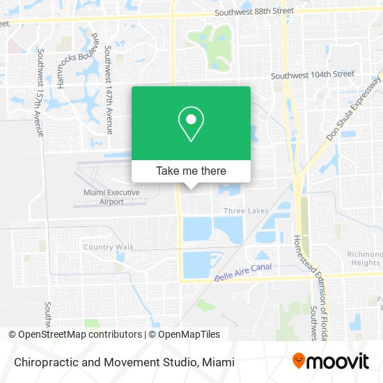 Mapa de Chiropractic and Movement Studio