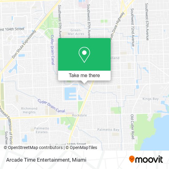 Arcade Time Entertainment map