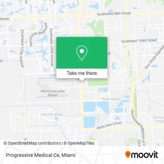 Progressive Medical Ce map