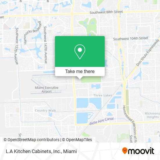L.A Kitchen Cabinets, Inc. map
