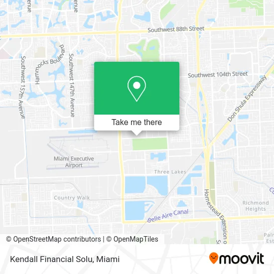 Kendall Financial Solu map