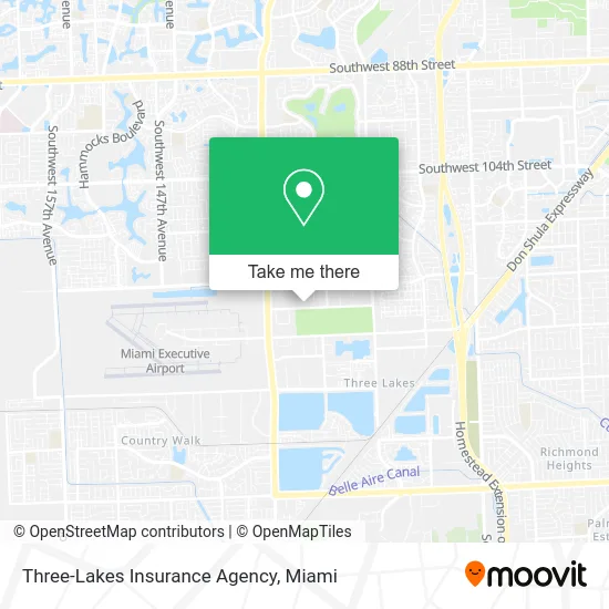 Three-Lakes Insurance Agency map