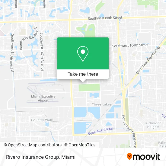 Rivero Insurance Group map