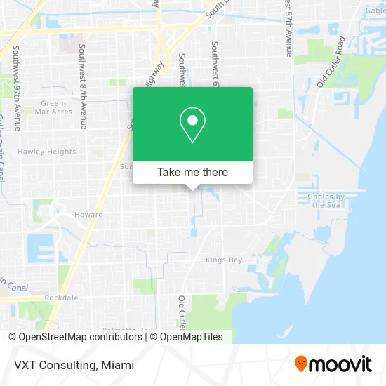 VXT Consulting map