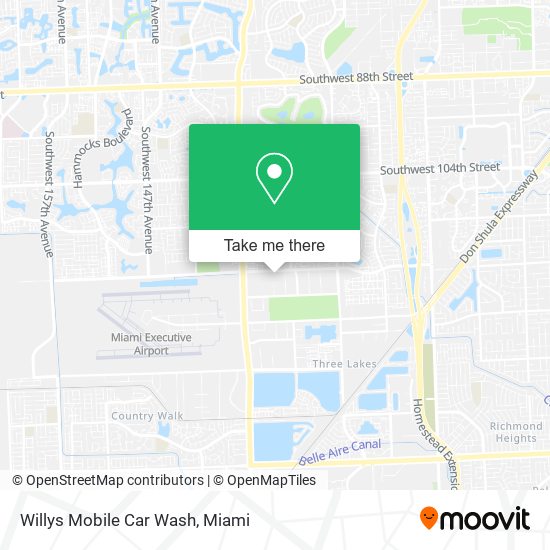 Mapa de Willys Mobile Car Wash