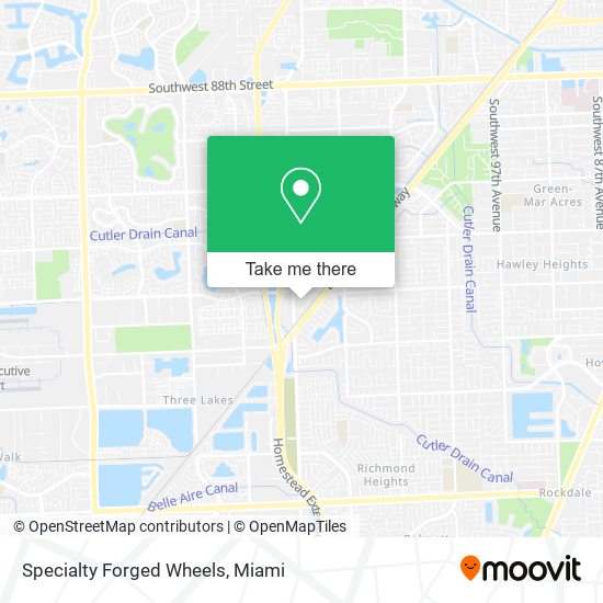 Specialty Forged Wheels map