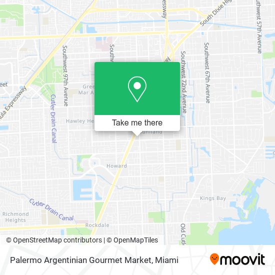 Palermo Argentinian Gourmet Market map