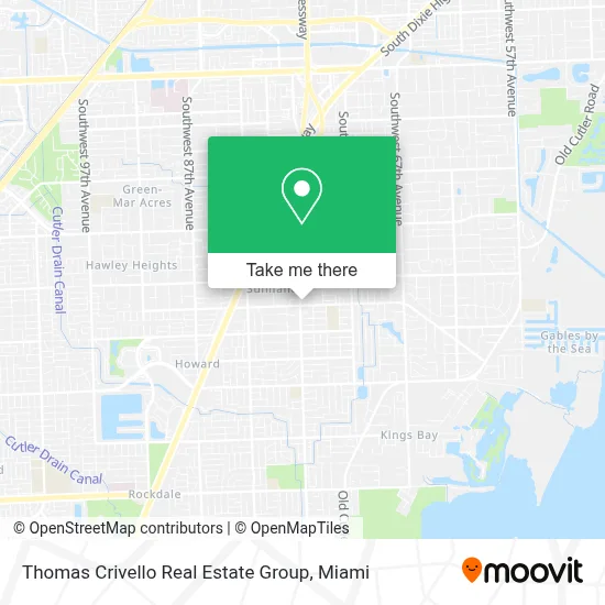 Thomas Crivello Real Estate Group map