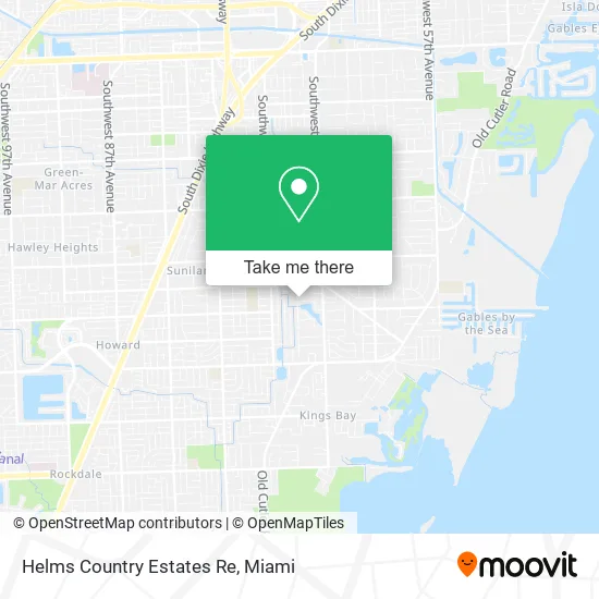 Helms Country Estates Re map