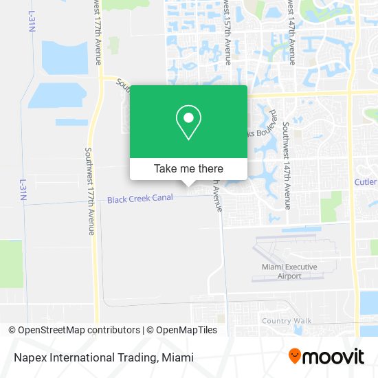 Napex International Trading map