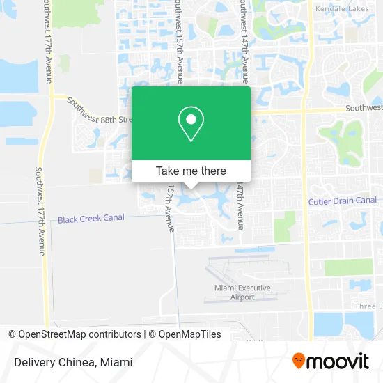 Delivery Chinea map