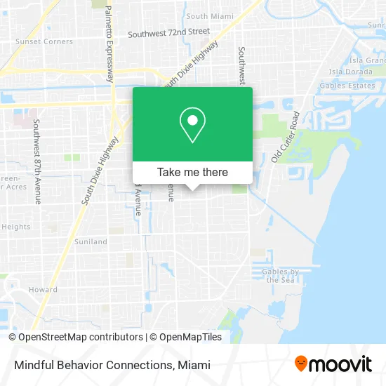 Mindful Behavior Connections map