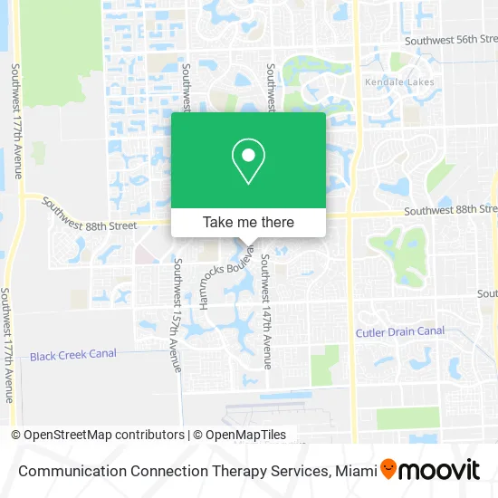 Communication Connection Therapy Services map