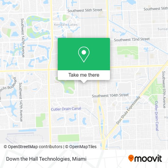 Down the Hall Technologies map