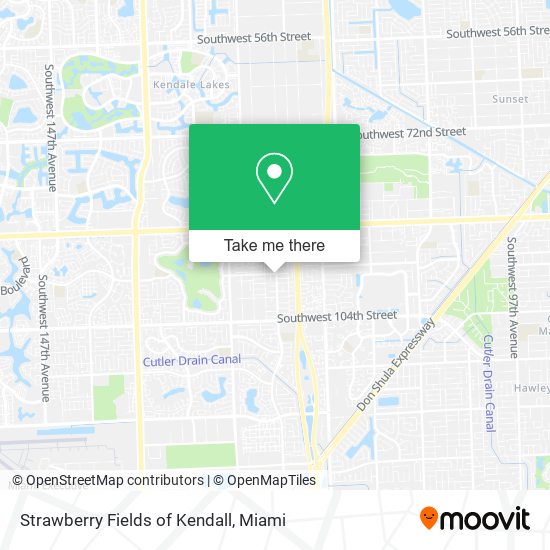 Strawberry Fields of Kendall map