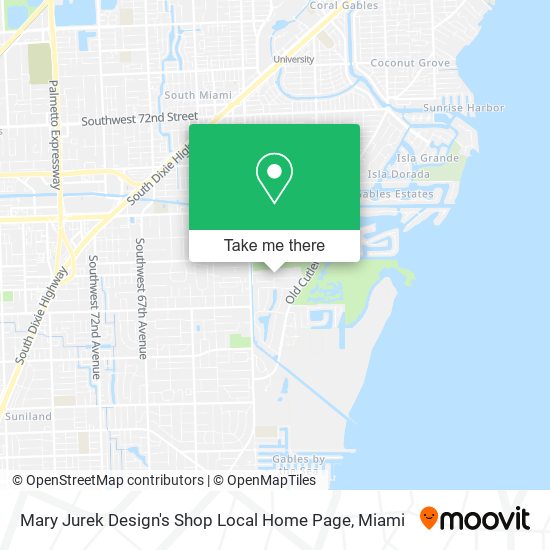 Mary Jurek Design's Shop Local Home Page map