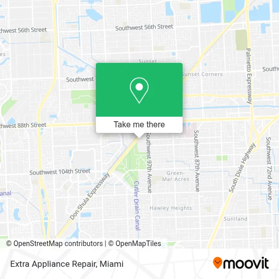 Extra Appliance Repair map