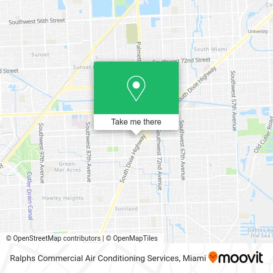 Ralphs Commercial Air Conditioning Services map