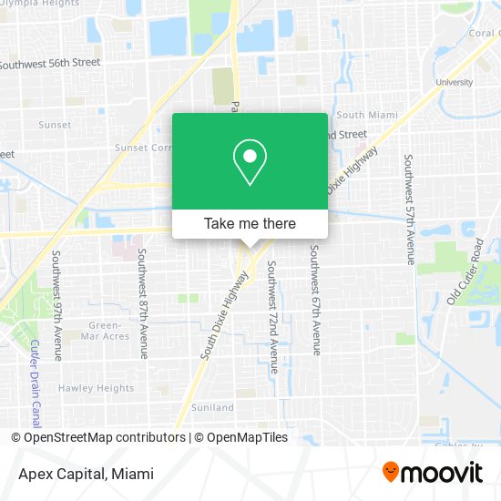 Mapa de Apex Capital