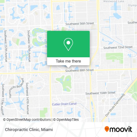 Chiropractic Clinic map