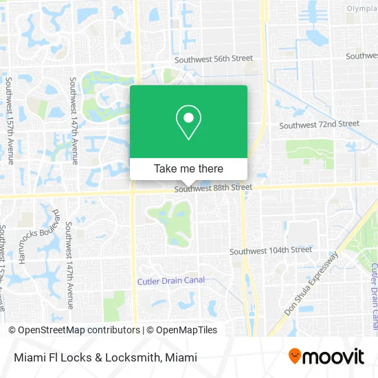 Miami Fl Locks & Locksmith map
