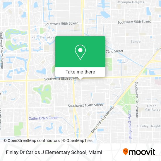 Finlay Dr Carlos J Elementary School map