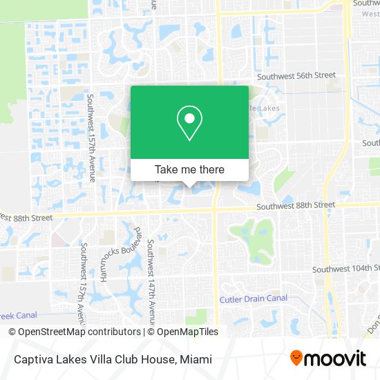 Mapa de Captiva Lakes Villa Club House