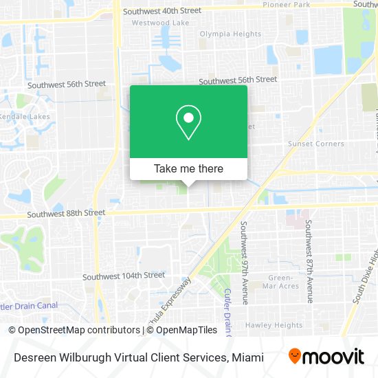 Mapa de Desreen Wilburugh Virtual Client Services